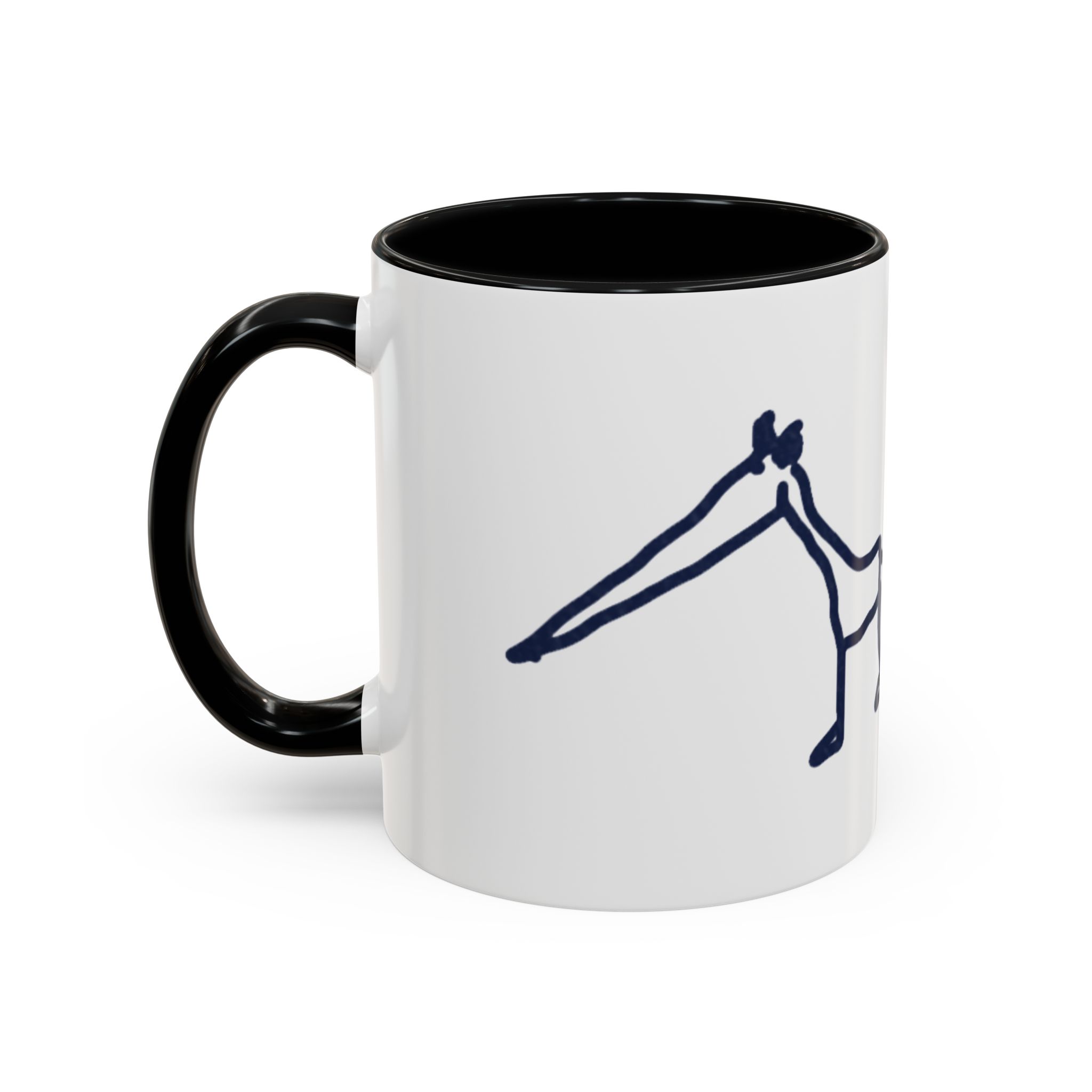 Coffee Mug — minimalist line shrew - Image 7