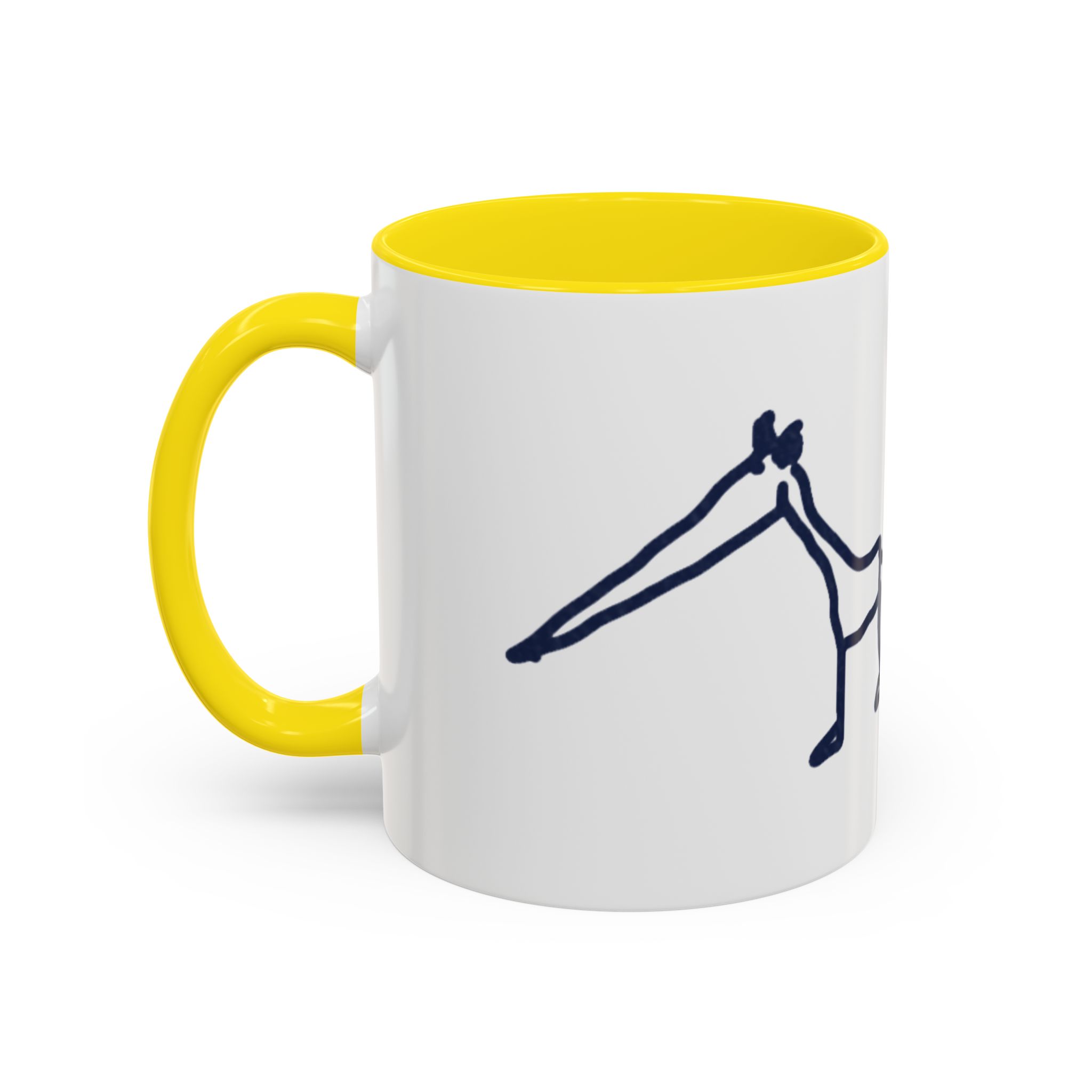 Coffee Mug — minimalist line shrew - Image 3