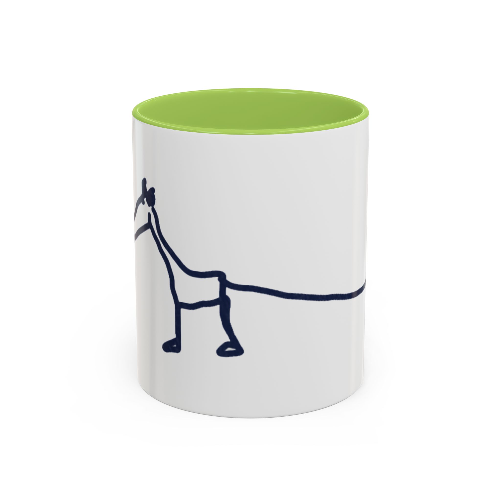 Coffee Mug — minimalist line shrew - Image 25